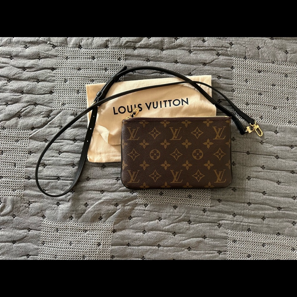 Louis Vuitton Double Zip Pochette NEW